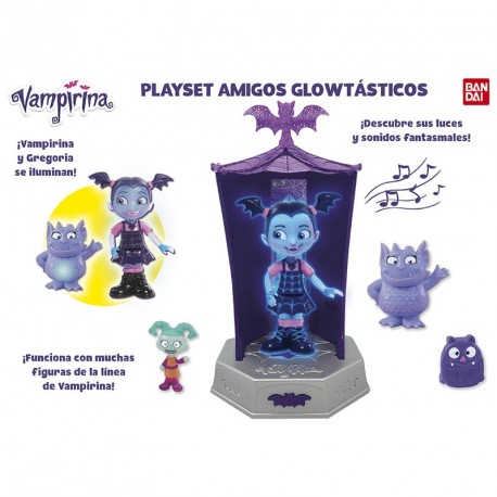 VAMPIRINA PLAYSET AMIGOS GLOWTASTICOS 