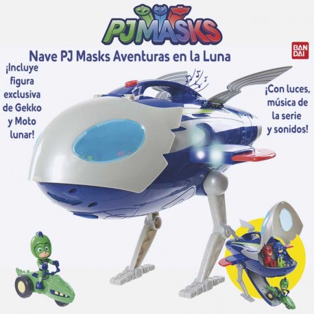 PJ MASKS NAVE AVENTURAS EN LA LUNA 