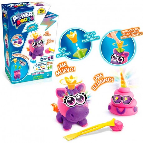 POWER DOUGH PEQUEÑO KIT- UNICORNIO