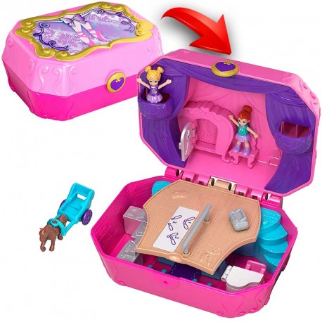 POLLY POCKET COFRE CAJA DE MUSICA