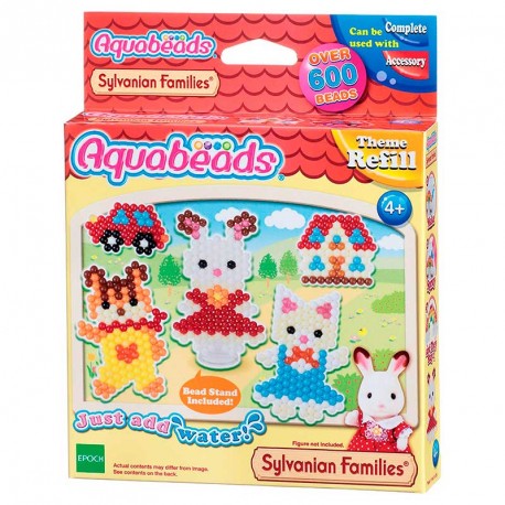 AQUABEADS SET DE PERSONAJES SYLVANIAN FAMILIES