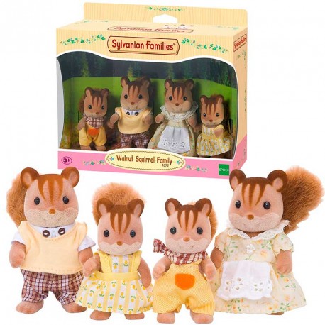 SYLVANIAN FAMILIA ARDILLA DE LA NUEZ