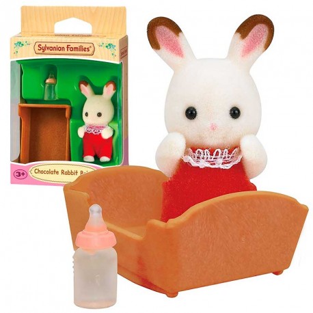 SYLVANIAN BEBE CONEJO CHOCOLATE