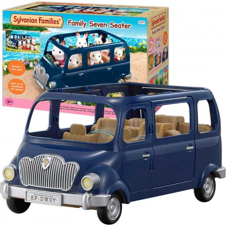 SYLVANIAN COCHE FAMILIAR SIETE PLAZAS