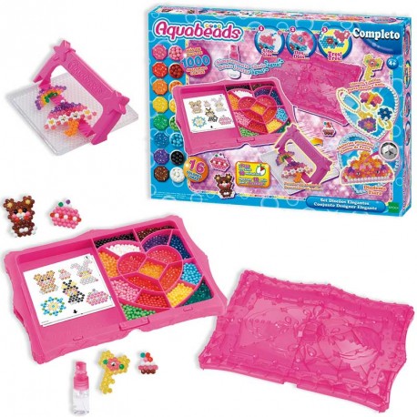 AQUABEADS SET DISEÑOS ELEGANTES