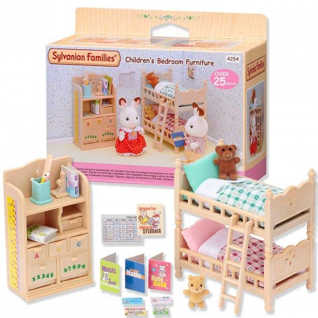 SYLVANIAN MUEBLES HABITACION NIÑOS