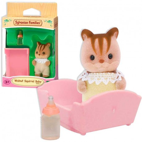 SYLVANIAN BEBE ARDILLA DE LA NUEZ