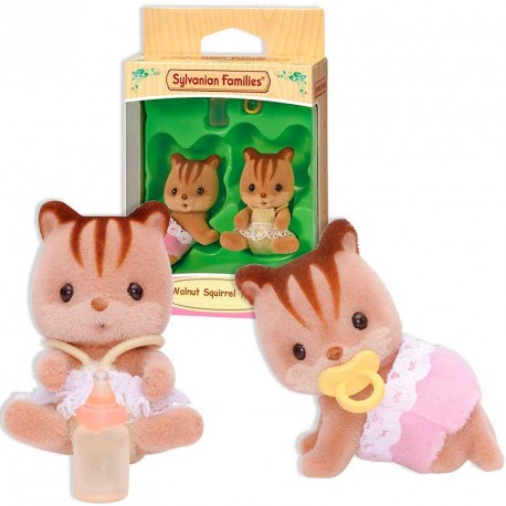 SYLVANIAN GEMELOS ARDILLAS DE LA NUEZ