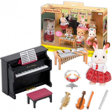 SYLVANIAN SET ESCUELA DE MUSICA