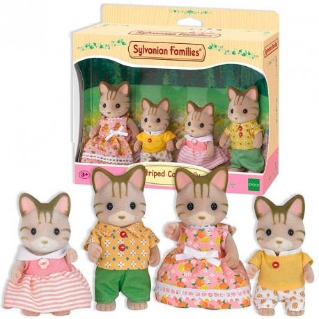 SYLVANIAN FAMILIA GATO DE RAYAS