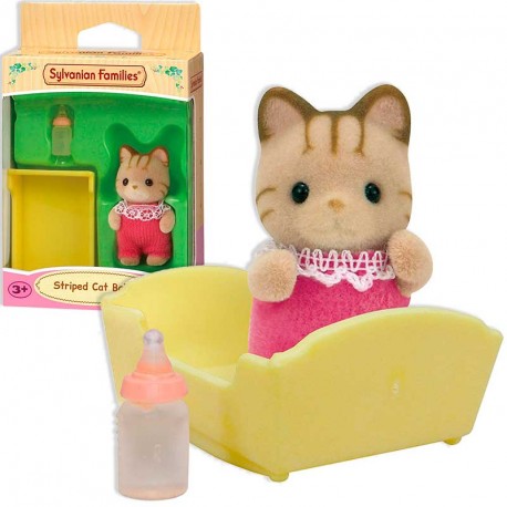 SYLVANIAN BEBE GATO DE RAYAS