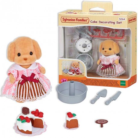 SYLVANIAN SET PARA DECORAR PASTELES