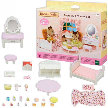 SYLVANIAN SET DORMITORIO Y TOCADOR