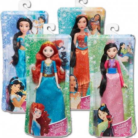 DISNEY PRINCESS MUÑECAS BRILLO REAL C