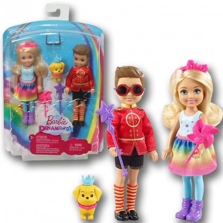 BARBIE PLAYSET CHELSEA Y OTTO