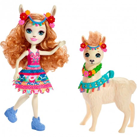 ENCHANTIMALS LUELLA LLAMA Y FLEECY