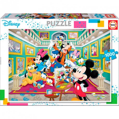 PUZZLE 1000P GALERIA DE ARTE DE MICKEY