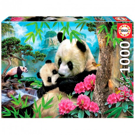 PUZZLE 1000P OSOS PANDA