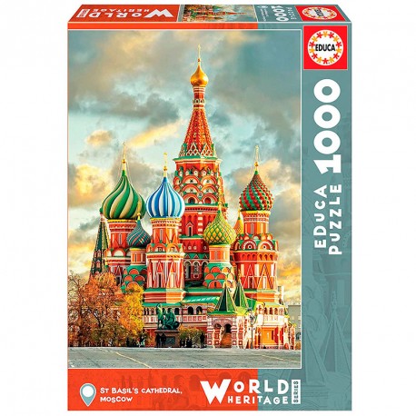 PUZZLE 1000 CATEDRAL DE SAN BASILIO MOSCU