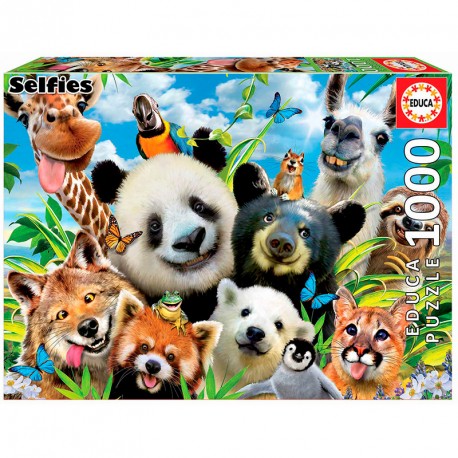 PUZZLE 1000P LLAMA DRAMA SELFIE