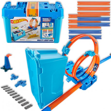 HOTWHEELS TRACKBUILDER CAJA DE LOOPINGS