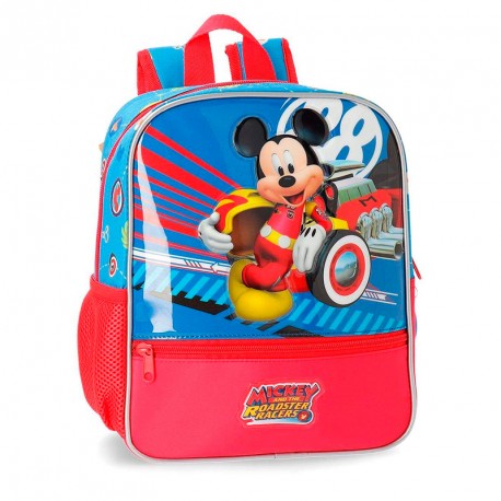 MOCHILA ADAPT.28 CM.WORLD MICKEY