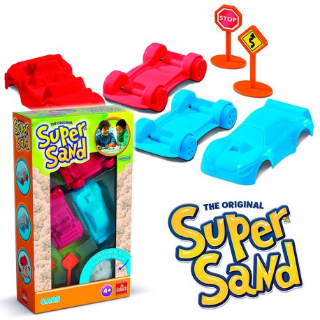 SUPER SAND MOLDES COCHES