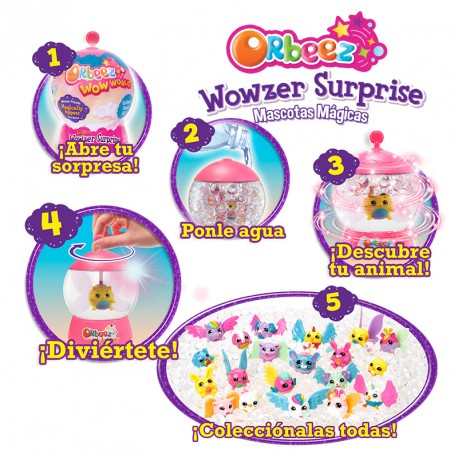 ORBEEZ WOWZER SURPRISE MASCOTAS MAGICAS