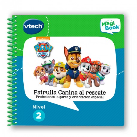 PATRULLA CANINA LIBRO MAGIBOOK 