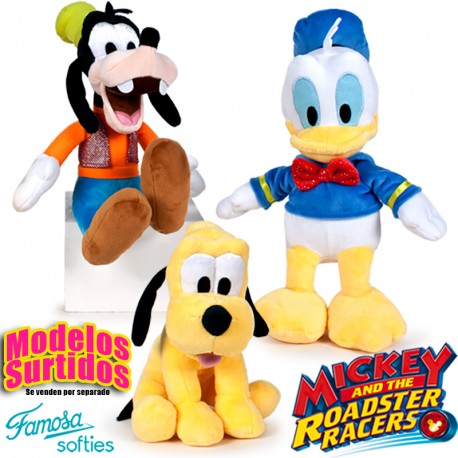 PELUCHE MICKEY CH FRIENDS AST 25CM HANG TAG