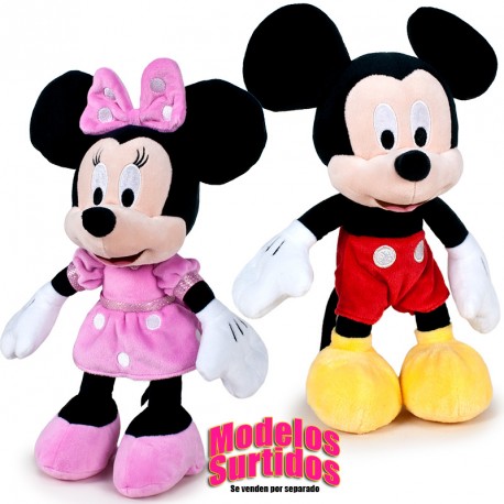 PELUCHE MICKEY CH MICKEY Y MINNIE CLUB HOUSE 25CM