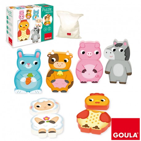 GOULA PUZZLE MAGNETICO INTERCAMBIABLE GRANJA