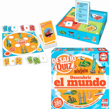 DESAFIO QUIZ DESCUBRIR EL MUNDO