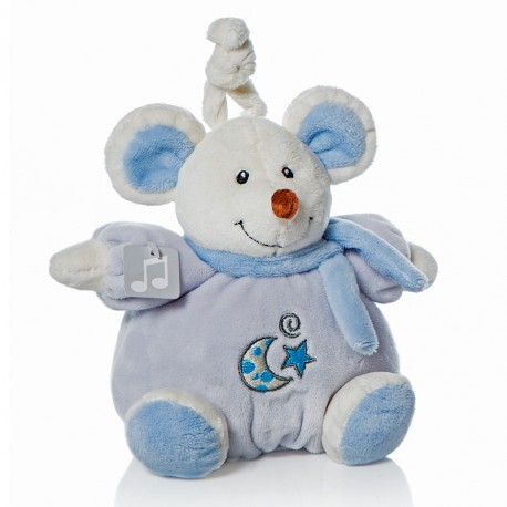 BABY MINI RATITA MUSICAL AZUL 26 CM