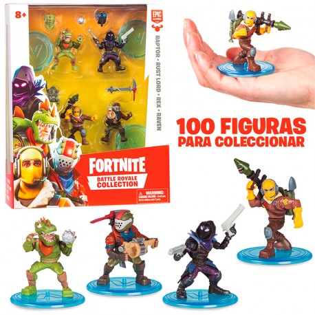 FORTNITE BLISTER 4 FIGURAS 7CM PERSONAJES EDICION LIMITADA