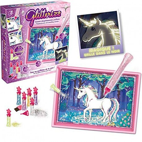 GLITTERIZZ SET UNICORNIO FLUO