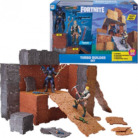 FORTNITE PACK 2 FIGURAS TURBO BUIL