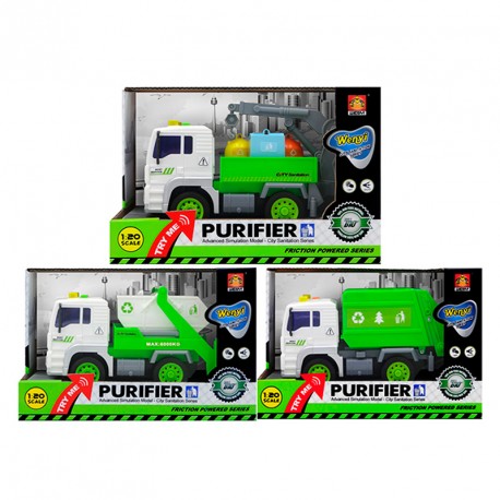 CAMION LIMPIEZA FRICCION 2 MOD