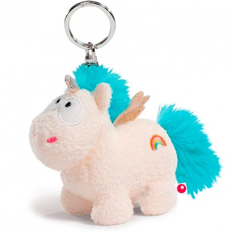 UNICORNIO C/ALAS LLAVERO BEAN BAG 10CM