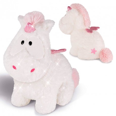 BEBE UNICORNIO THEOFINA PELUCHE SENTADO 22CM