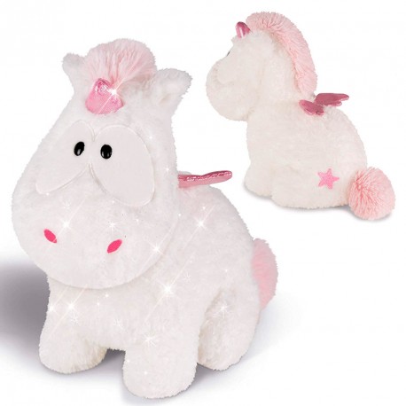 BEBE UNICORNIO THEOFINA PELUCHE SENTADO 26CM