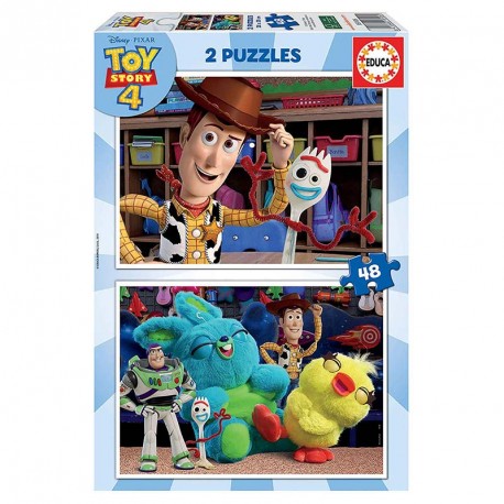 PUZZLE 2X48 TOY STORY 4