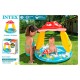 PISCINA BEBE CON PARASOL 102X102X89 CM