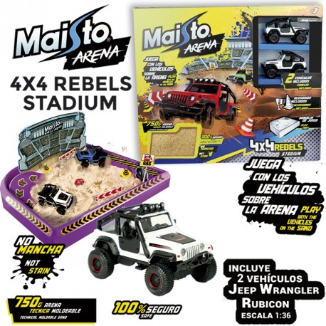 MAISTO ARENA JEEP 4x4 REBELS