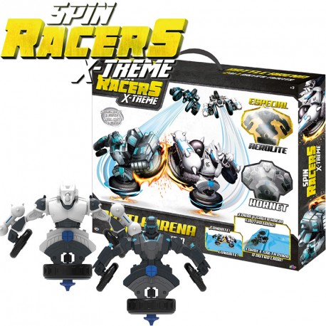 SPIN RACERS SET ARENA (INCLUIDOS HORNET Y AEROLITE)