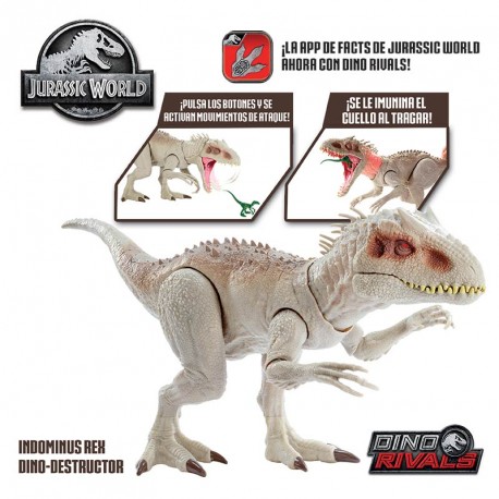 JURASSIC WORLD INDOMINUS REX DESTRUCTOR