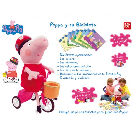 PEPPA PIG Y SU BICICLETA