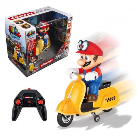 MOTO RC 1:18 SUPER MARIO ODYSSEY SCOOTER MARIO