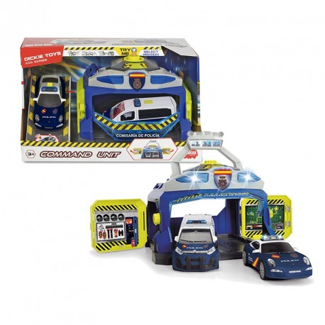 POLICIA NACIONAL PLAYSET CON 2 VEHICULOS