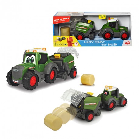 HAPPY SERIES TRACTOR FENDT CON EMPACADORA 30 CM